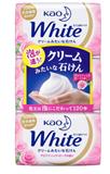 花王KAO White芬芳玫瑰香皂 粉色85g 3塊裝