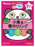 和光堂加鈣小魚與海苔圈圈餅AO6  4g*3袋
