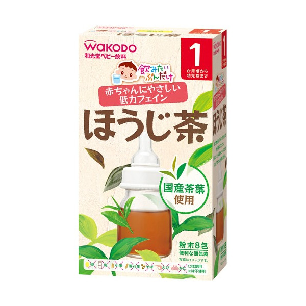 和光堂幼兒低咖啡因烘焙茶粉末飲料FE2