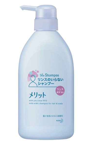 花王Merit天然玫瑰花香洗護二合一洗髮水480ml