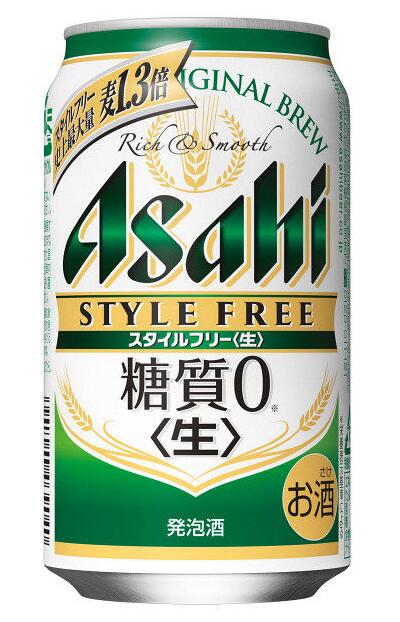 朝日STYLE FREE 0糖 生啤發泡酒350ml
