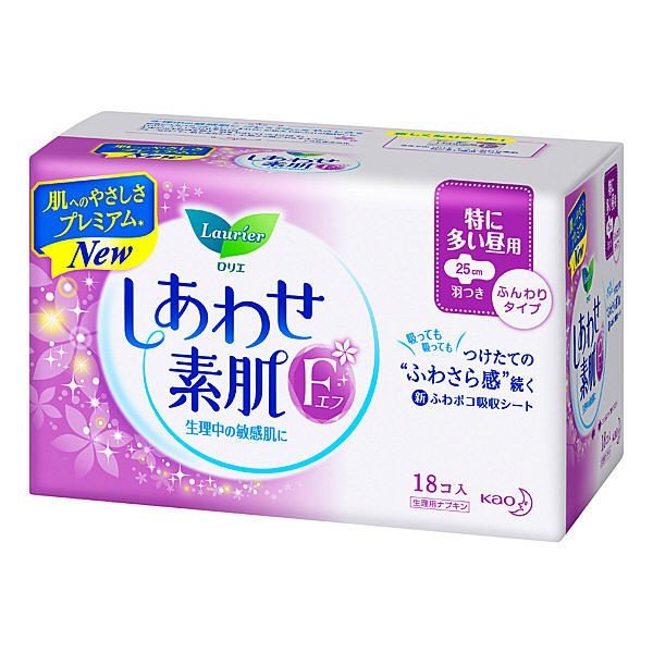 花王Laurier 特多量日用 有翼18片入