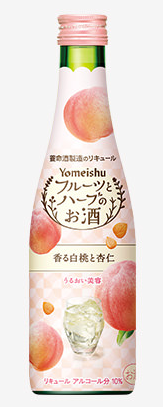 美容養命酒白桃和杏仁 甜香酒 10% 300ml （水果與香草的酒）
