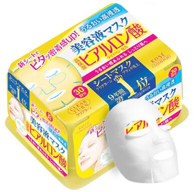 KOSE高絲．玻尿酸月美面膜