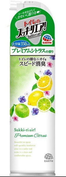 Earth製藥廁所清新喷雾sukkiriea薄荷味