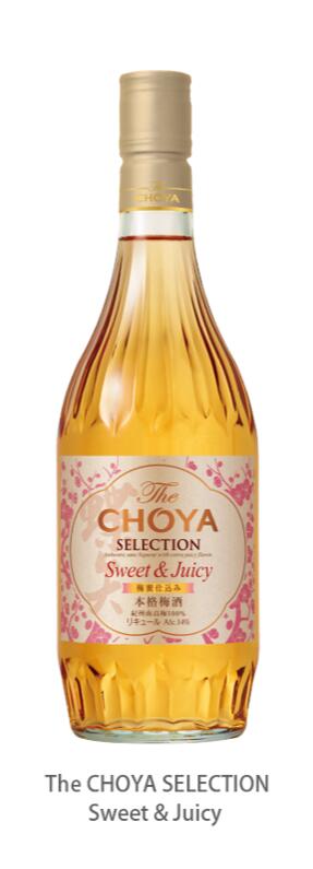 CHOYA本格梅酒 SELECTION SWEET & JUICY 14% 720ml