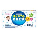 和光堂可爾必思乳酸菌飲料 1歲起幼兒可飲用 100ml X3支