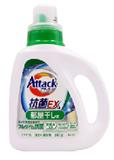 花王 Attack洗衣液 室内晾晒款  绿瓶 880g